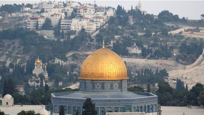 Vista geral de Jerusalém