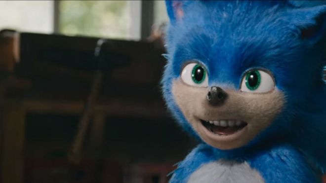 Sonic the Hedgehog's teeth seen in the film's trailer
