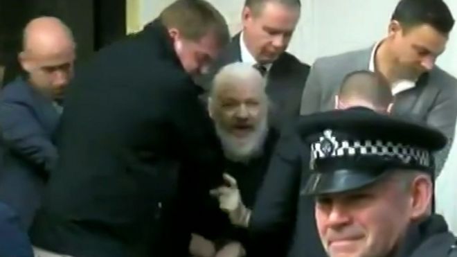 Detención Assange