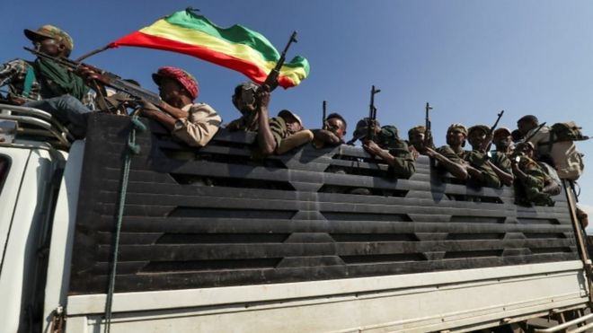 أعلن رئيس الحكومة الإثيوبية أبي أحمد بدء عملية عسكرية ضد إقليم تيغراي