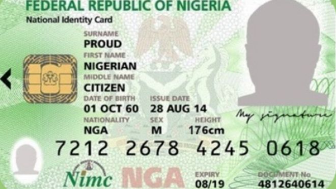 National Id Card In Nigeria