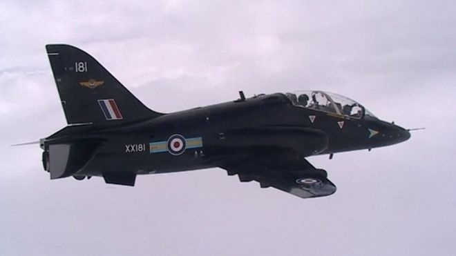 Hawk RAF jet