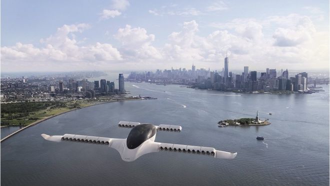 Lilium eVTOL aircraft