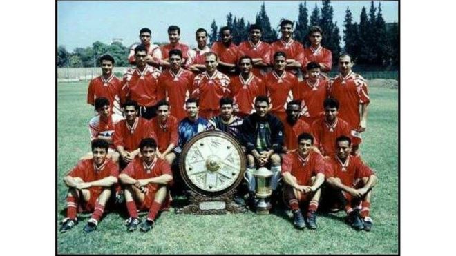 فريق النادي الأهلي في التسعينيات
