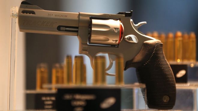 Magnum calibre 357 da Taurus