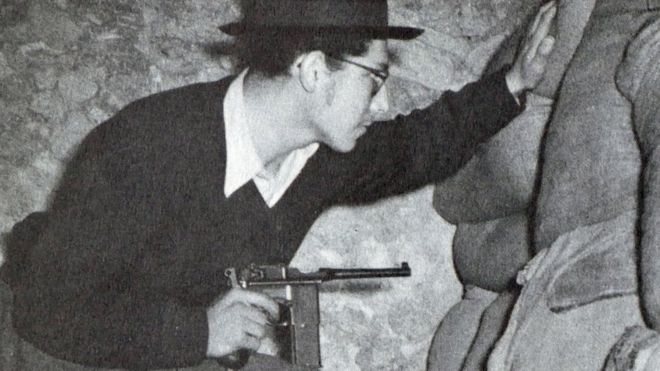 Боец Хагана (Еврейское подполье) перед началом войны за независимость Израиля 1948 года