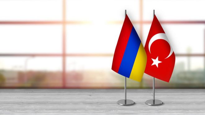 Türkiye Ermenistan bayrakları