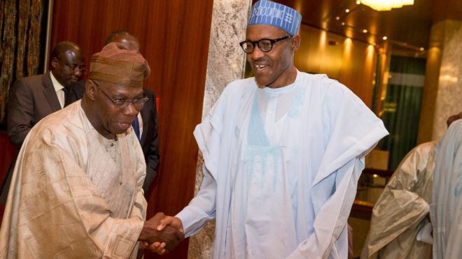 Buhari da Obasanjo