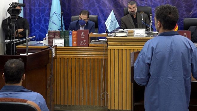 عکس جلسه دادگاه