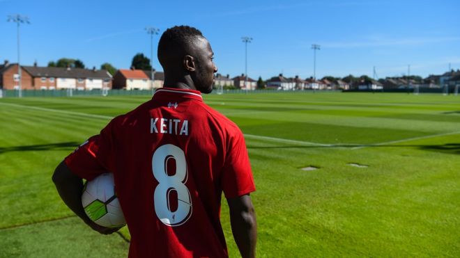 Maillot THIRD Liverpool Naby Keita Maillot THIRD Liverpool Naby Keita