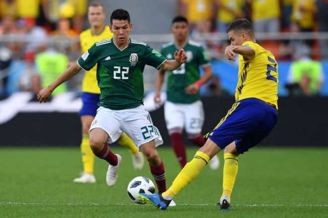 Partido muy disputado con Suecia tratando de aprovechar los balones largos.