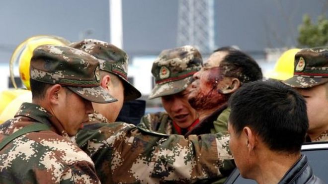 சீனாவில் ரசாயன ஆலையில் பெரும் வெடிப்பு: 44 பேர் உயிரிழப்பு