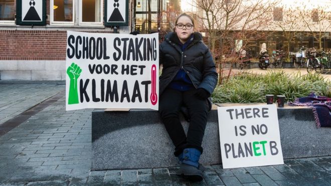 Климатический активист Лилли Платт