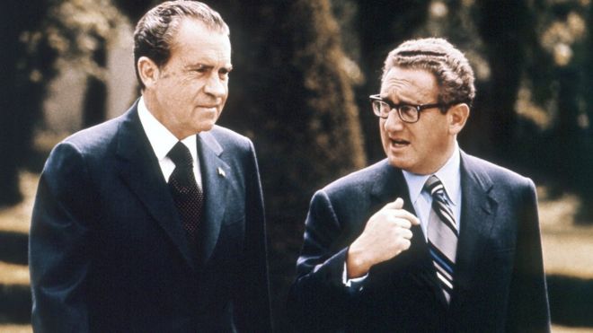 Tổng thống Richard Nixon và Cố vấn an ninh quốc gia Henry Kissinger, tháng Năm năm 1972