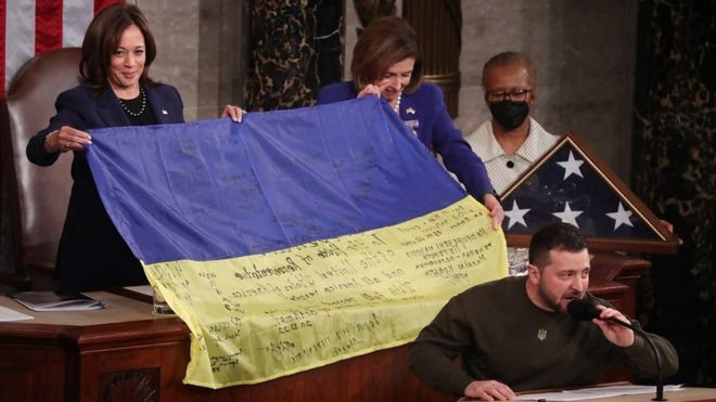 Zelensky at Congress
