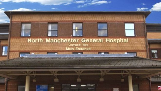Общий вид больницы Северного Манчестера