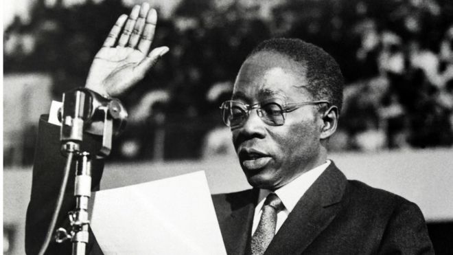 Прошлый президент Сенегала Леопольд Сенгор