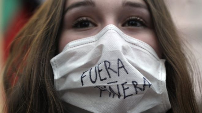 Protesta en Chile