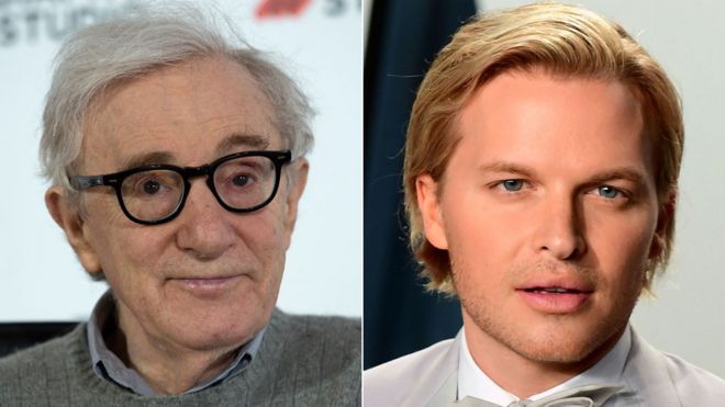 Woody Allen and Ronan Farrow