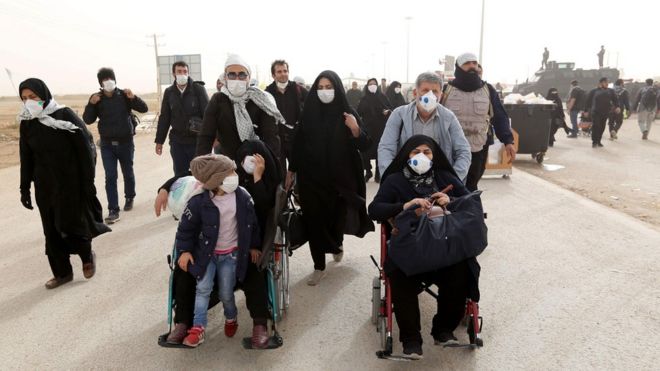 Ø²ÙØ§Ø± Ø¥ÙØ±Ø§ÙÙÙÙ ÙØ¹Ø¨Ø±ÙÙ Ø§ÙØØ¯ÙØ¯ Ø§ÙØ¹Ø±Ø§ÙÙØ© ÙÙ Ù
ÙØ±Ø§Ù Ù
ØªÙØ¬ÙÙ٠إÙÙ ÙØ±Ø¨Ùاء