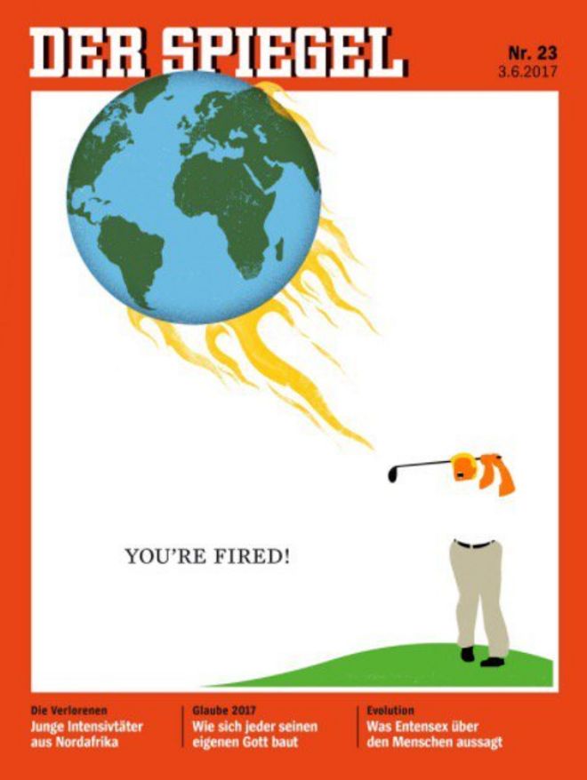 Передняя обложка Der Spiegel, 3 июня