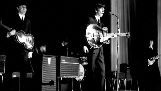 The Beatles at Stockton Globe