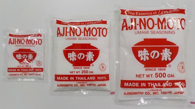 Sobres de Ajinomoto