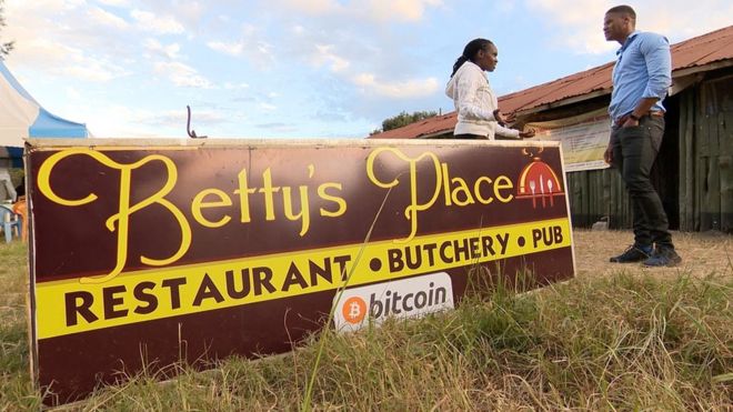 Kenyan Crypto Currency Pioneer I Make My Money From Bitcoin And - betty s place sign