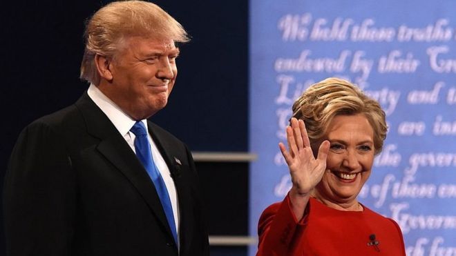 Donald Trump dan Hillary Clinton