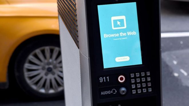 LinkNYC kiosk