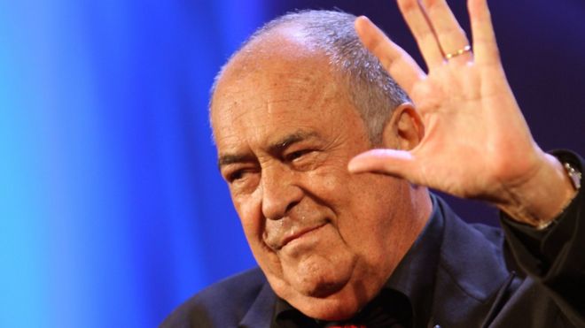 (FILES) In this file photo taken on September 08, 2007 Italian director Bernardo Bertolucci receives a special award during the closing ceremony of the 64th Venice International Film Festival at Venice Lido. - Italian film director Bernardo Bertolucci, whose films include "Last Tango In Paris" and "The Last Emperor", has died in Rome aged 77, Italian media said on November 26, 2018. Bertolucci, considered one of the giants of Italian and world cinema, won an honorary Palme d"Or for his life"s work at the 2011 Cannes Film Festival. (Photo by Christophe SIMON / AFP)CHRISTOPHE SIMON/AFP/Getty Images