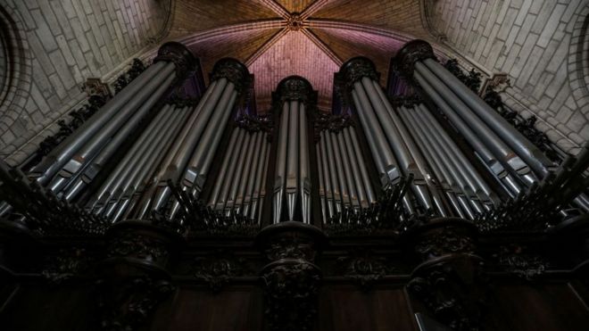 Великий орган в Нотр-Дам в Париже
