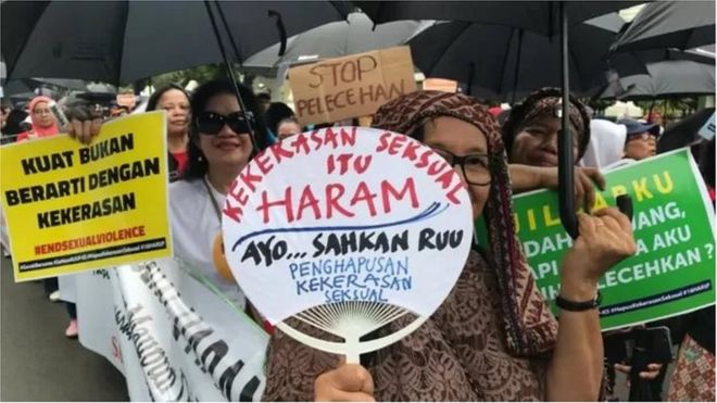 Ruu Tpks Disahkan Setelah Berbagai Penolakan Selama Enam Tahun Apa Saja Poin Pentingnya Bbc