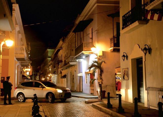 Улица в Сан-Хуане возле Ла-Форталеза