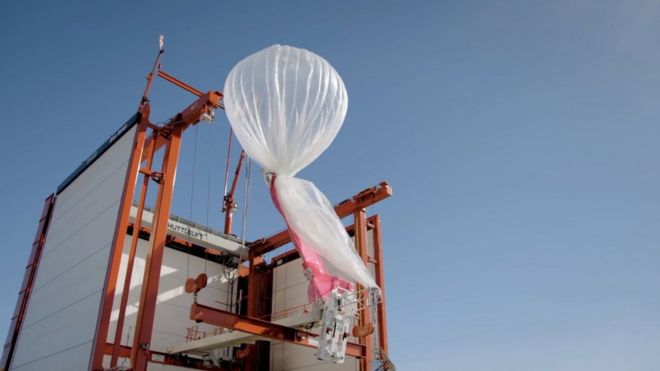 Воздушные шары, предназначенные для Перу, были запущены в Пуэрто-Рико