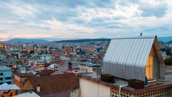 Arquitectura parásita en Quito