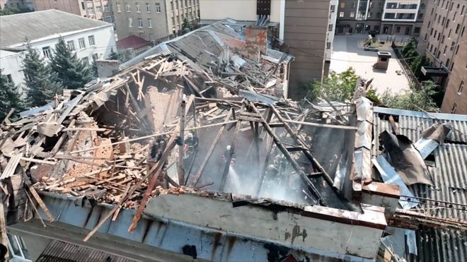 Харків "до" і "після": жахливі наслідки російських обстрілів - BBC News ...
