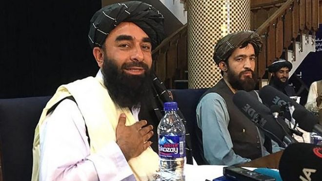 तालिबान के प्रवक्ता जबीहुल्लाह मुज़ाहिद