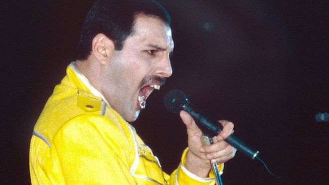 Freddie Mercury en 1986