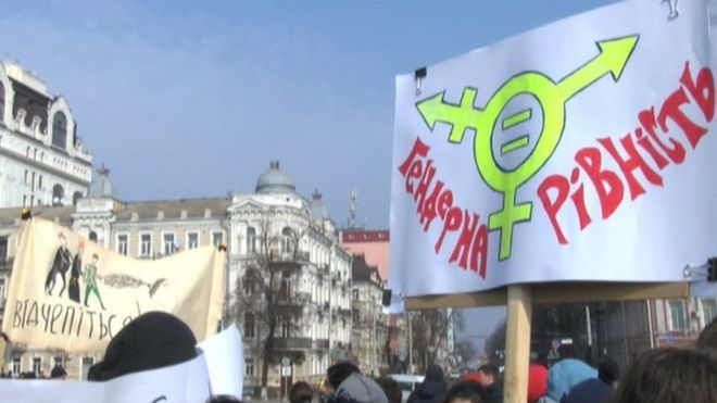 У Києві 8 березня пройшов Феміністичний марш