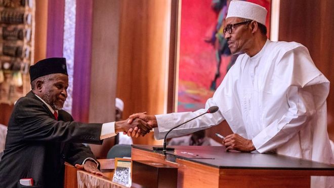 Buhari and new CJN