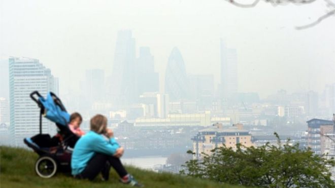 Загрязнение воздуха в Лондоне