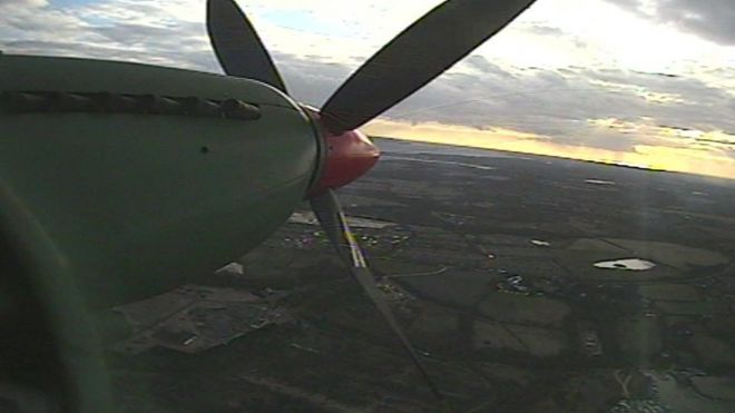 Flypast Spitfire