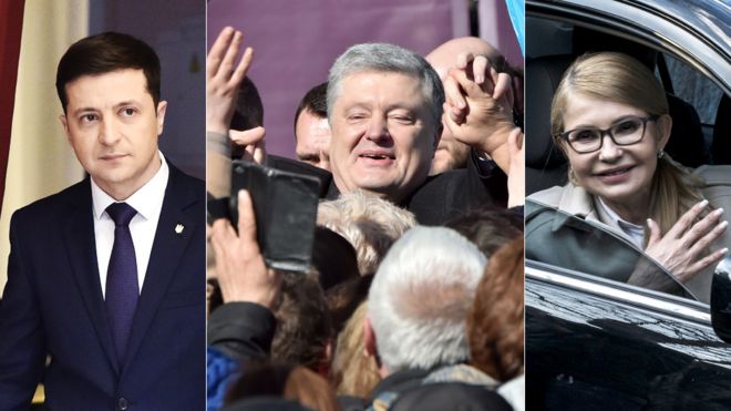 Зеленский Порошенко Тимошенко