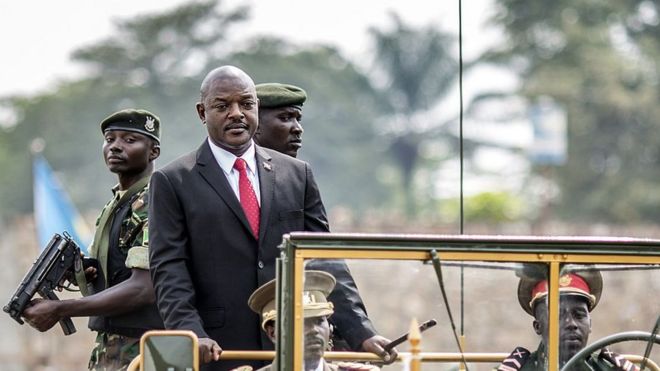 Фото президента Бурунди Пьера Нкурунзизы