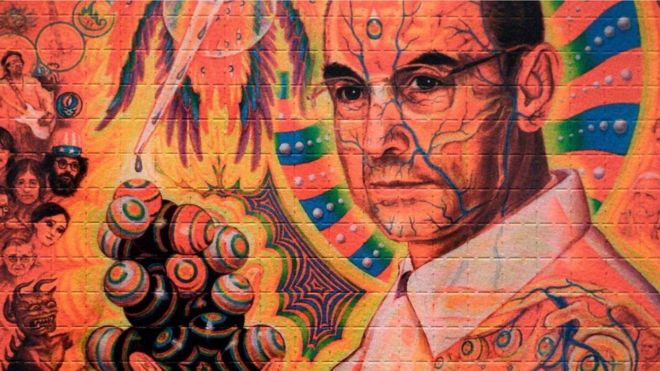 Um retrato do quÃmico suÃço Albert Hoffman