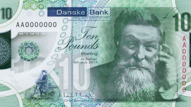 Danske Bank полимерная банкнота