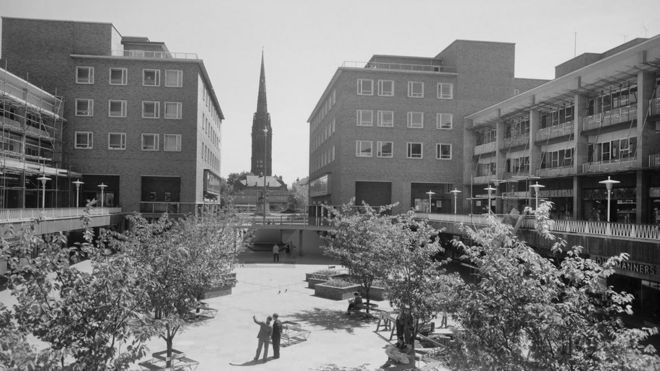Верхний участок в Ковентри, 1960-е годы