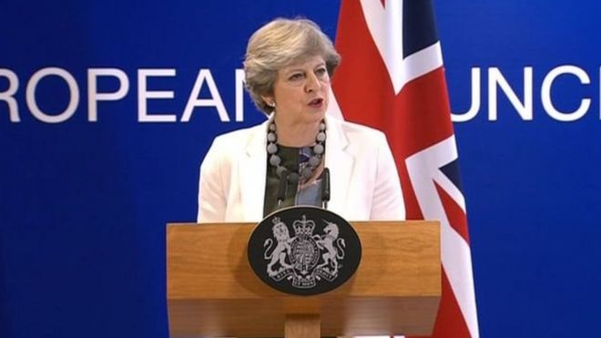 Waziri mkuu wa Uingereza Theresa May