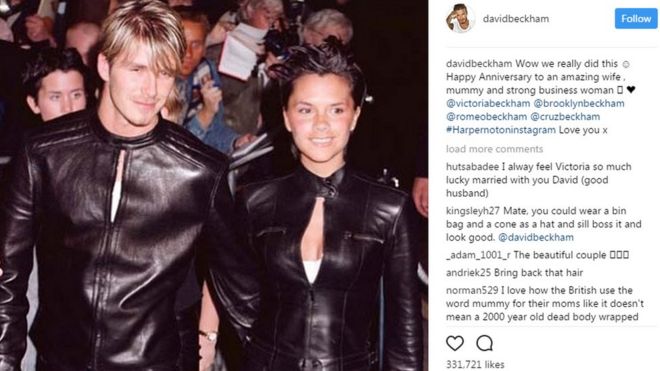David and Victoria Beckham